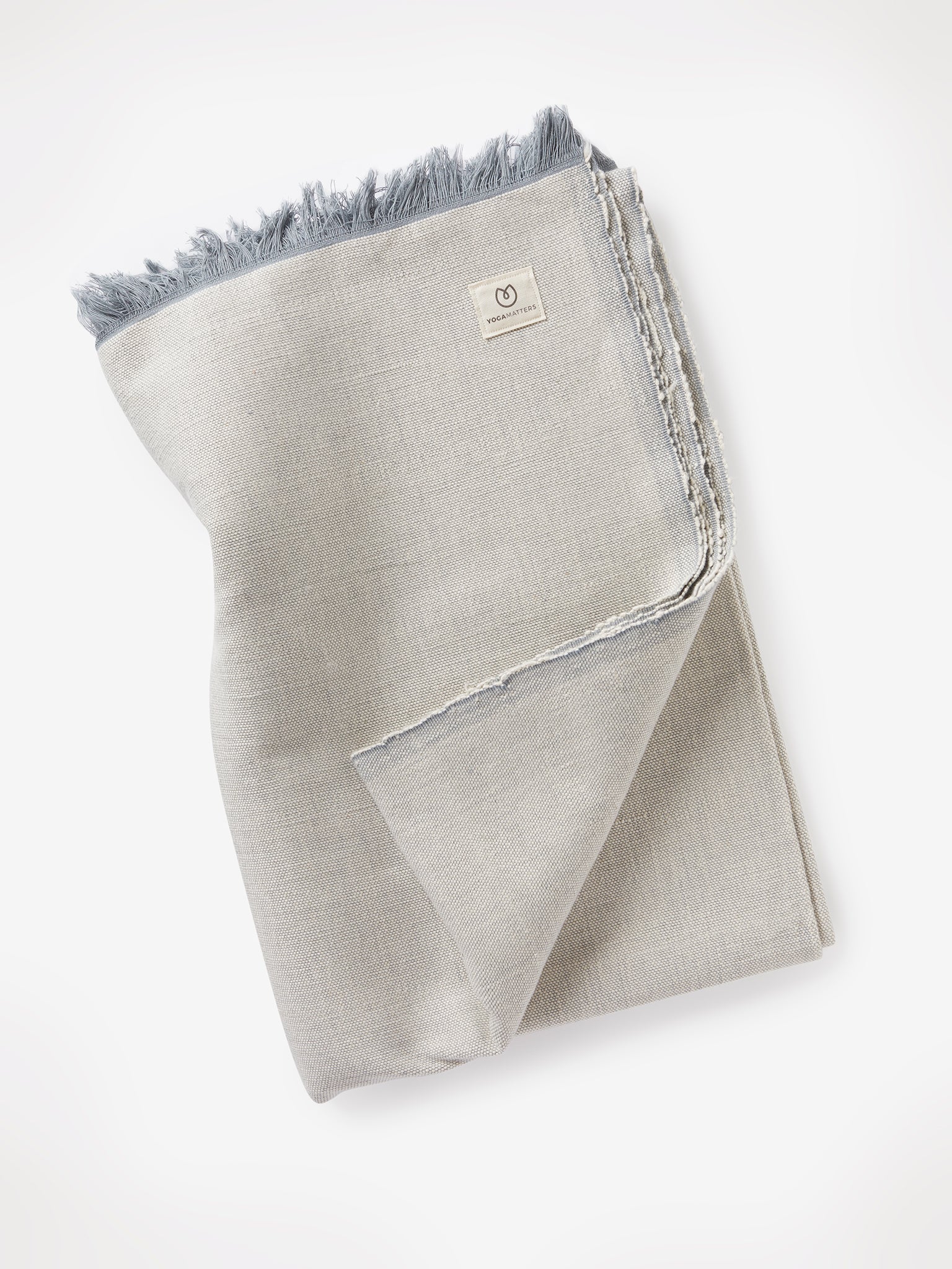 Organic Cotton Chambray Yoga Blanket - Set of 15 Premium Yoga Blankets for Studios & Home Practice - Eco-Friendly Meditation & Relaxation Accessories