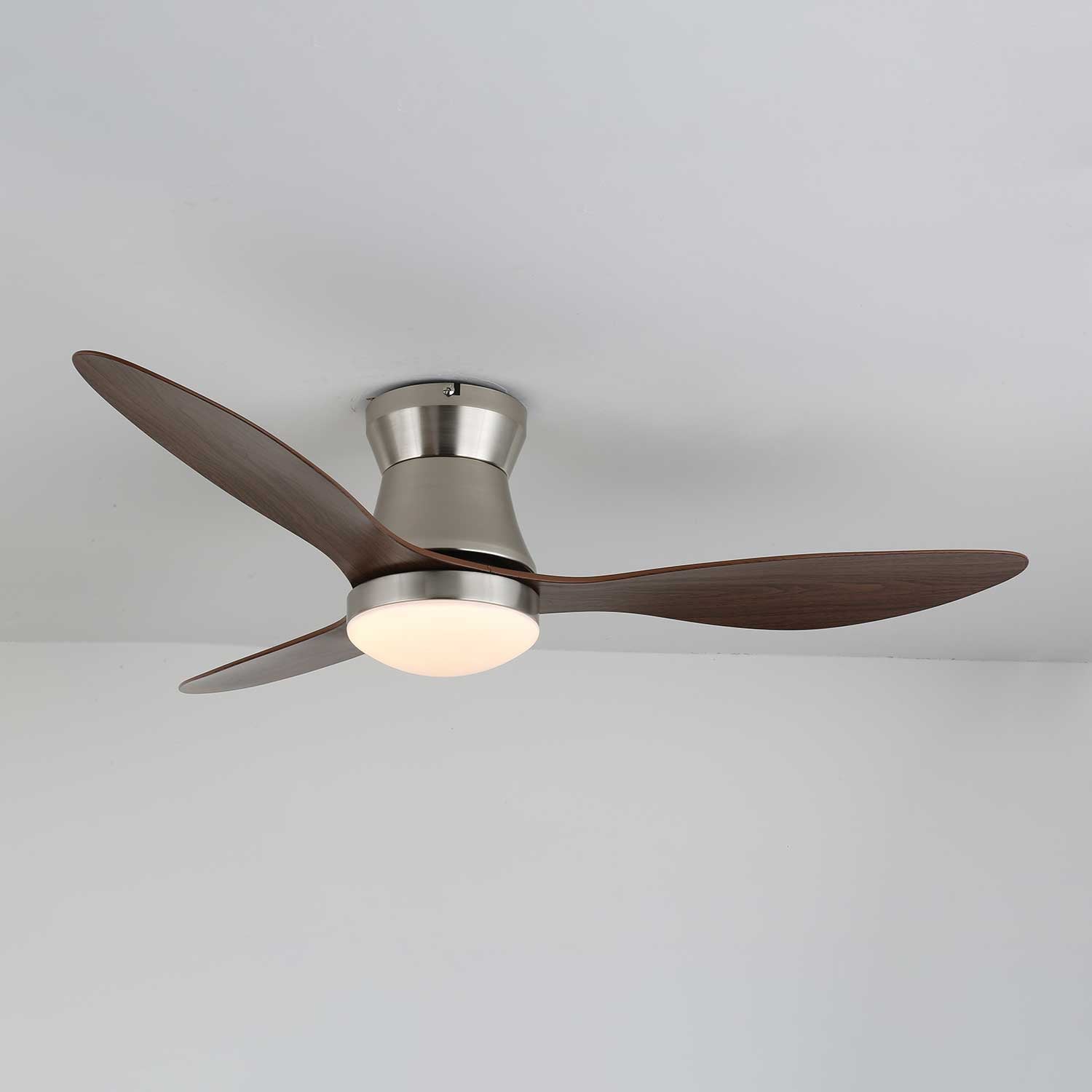Aeronix Modern Ceiling Fan with LED Light Kit - Energy Efficient, Quiet Operation, Remote Control - Perfect for Bedroom, Living Room, and Outdoor Patio