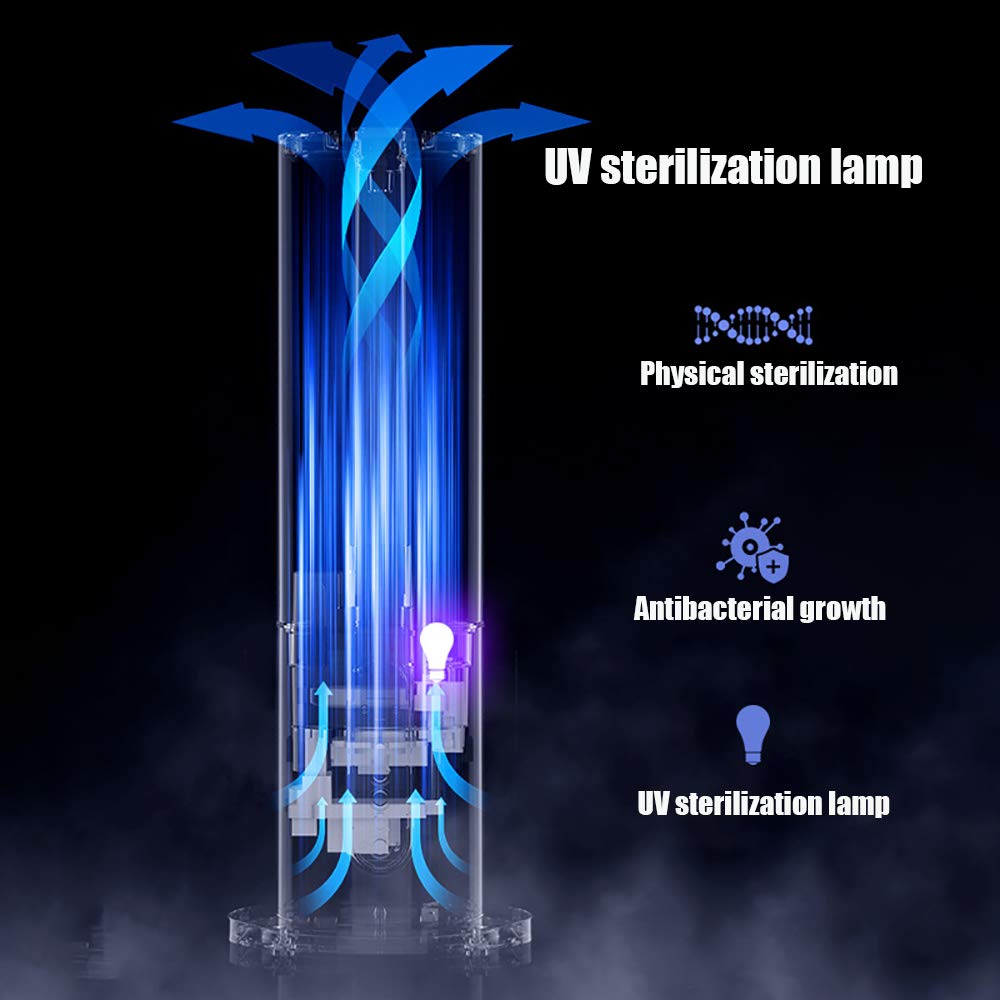Supersonic Cool Mist Floor-Standing Humidifier - Large Capacity Air Purifier for Bedroom & Home (White/Black) | Quiet Operation for Better Sleep & Allergy Relief