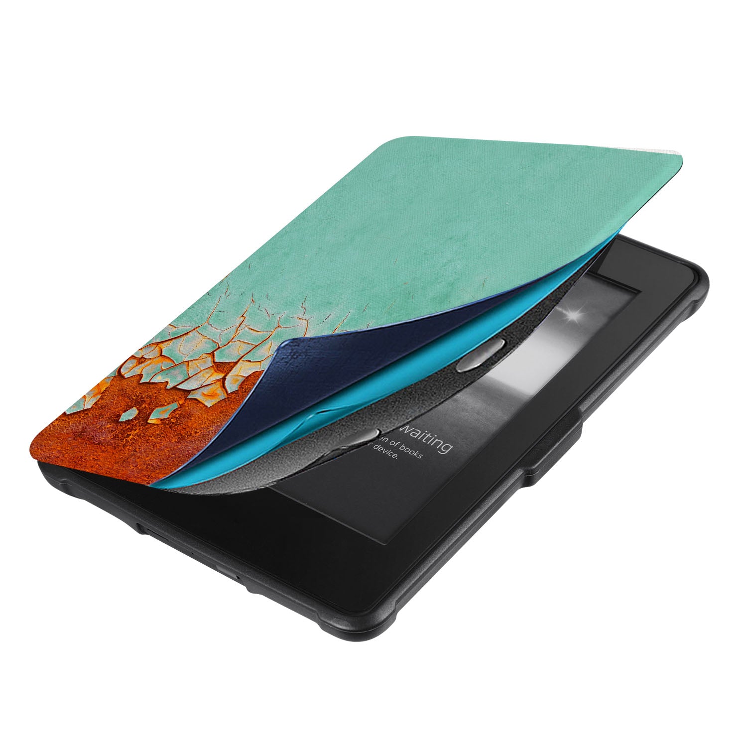 Premium Kindle Case with Rusted Metal Design - Durable & Stylish Cover for All Kindle Models - Perfect for Reading, Travel, and Daily Protection