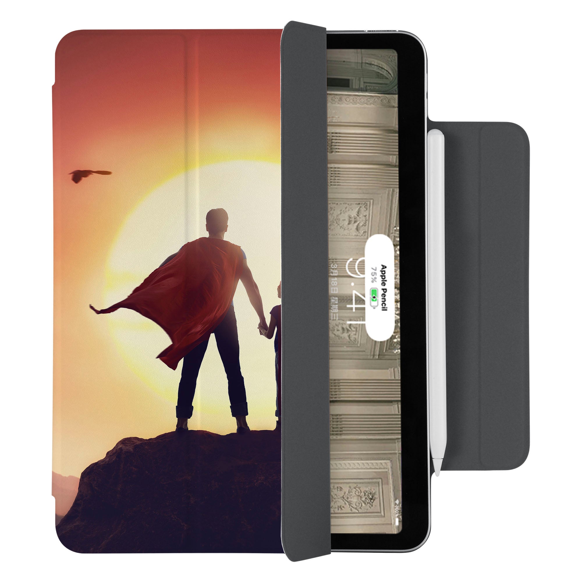 SlimFit iPad Case - Ultra Thin Lightweight Protective Cover for iPad Air/Pro, Perfect Gift for Father's Day - Ideal for Work, Travel & Everyday Use