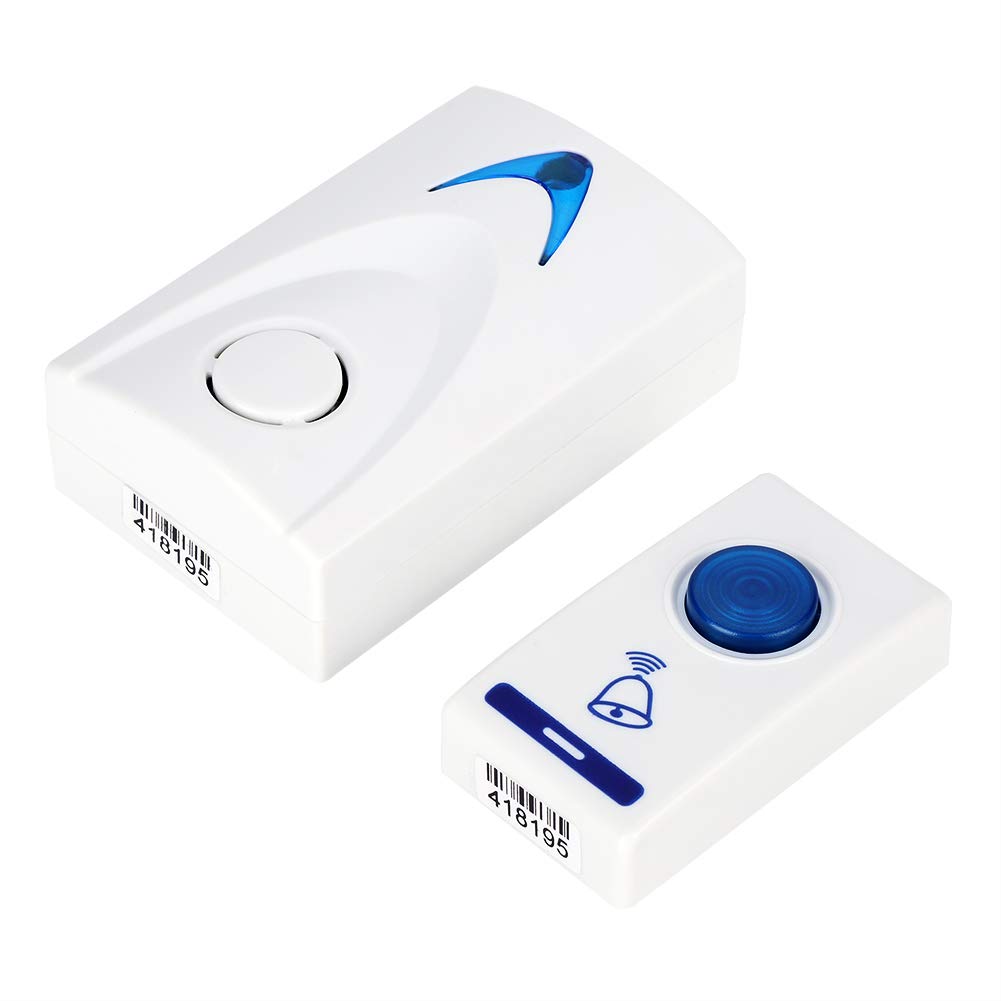 Haofy Wireless Doorbell Kit with Receiver & Transmitter - Waterproof Smart Door Chime for Home Security - Ideal for House, Apartment, Office & Business Use
