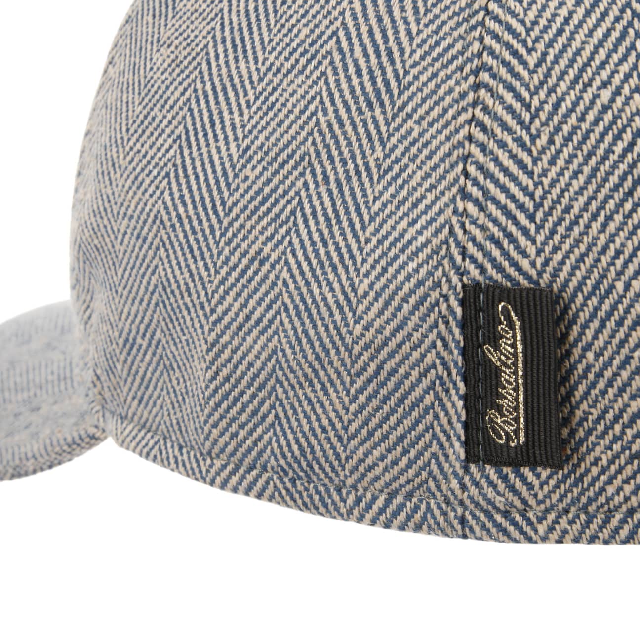 Borsalino Light Herringbone Cap - Classic Wool Fedora Hat for Men | Perfect for Casual Outfits, Outdoor Events & Travel Accessories