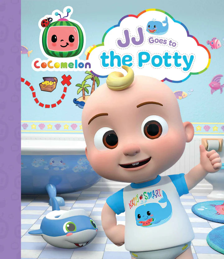 Cocomelon JJ Goes To The Potty - Toddler Potty Training Book for Kids Ages 2-5 | Interactive Learning Story for Preschoolers | Perfect for Bedtime Reading & Early Childhood Education