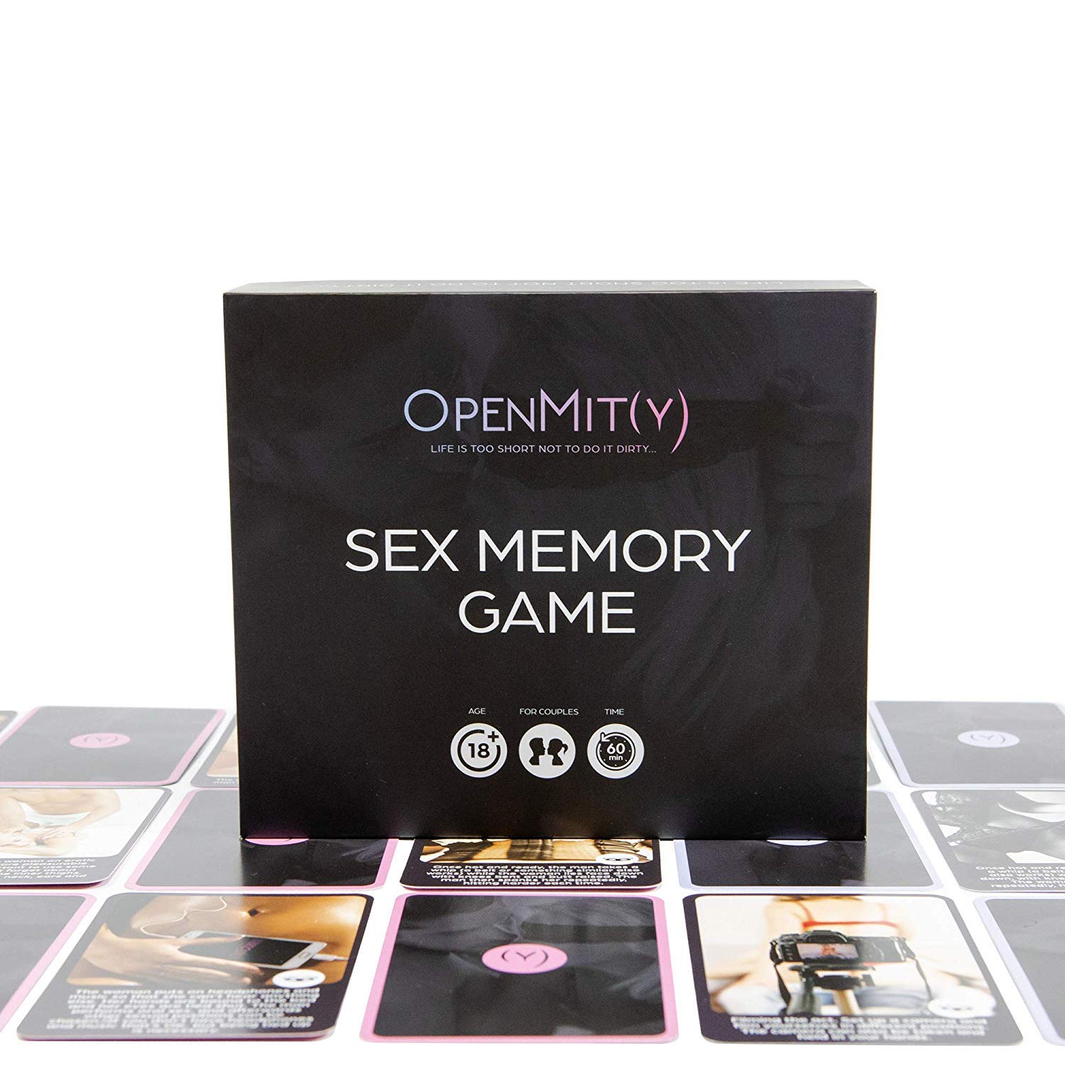 Romantic Couples Memory Game - Adult Intimate Board Game with Erotic Cards for Foreplay & Spicing Up Relationships | Perfect for Date Nights, Anniversaries & Enhancing Intimacy