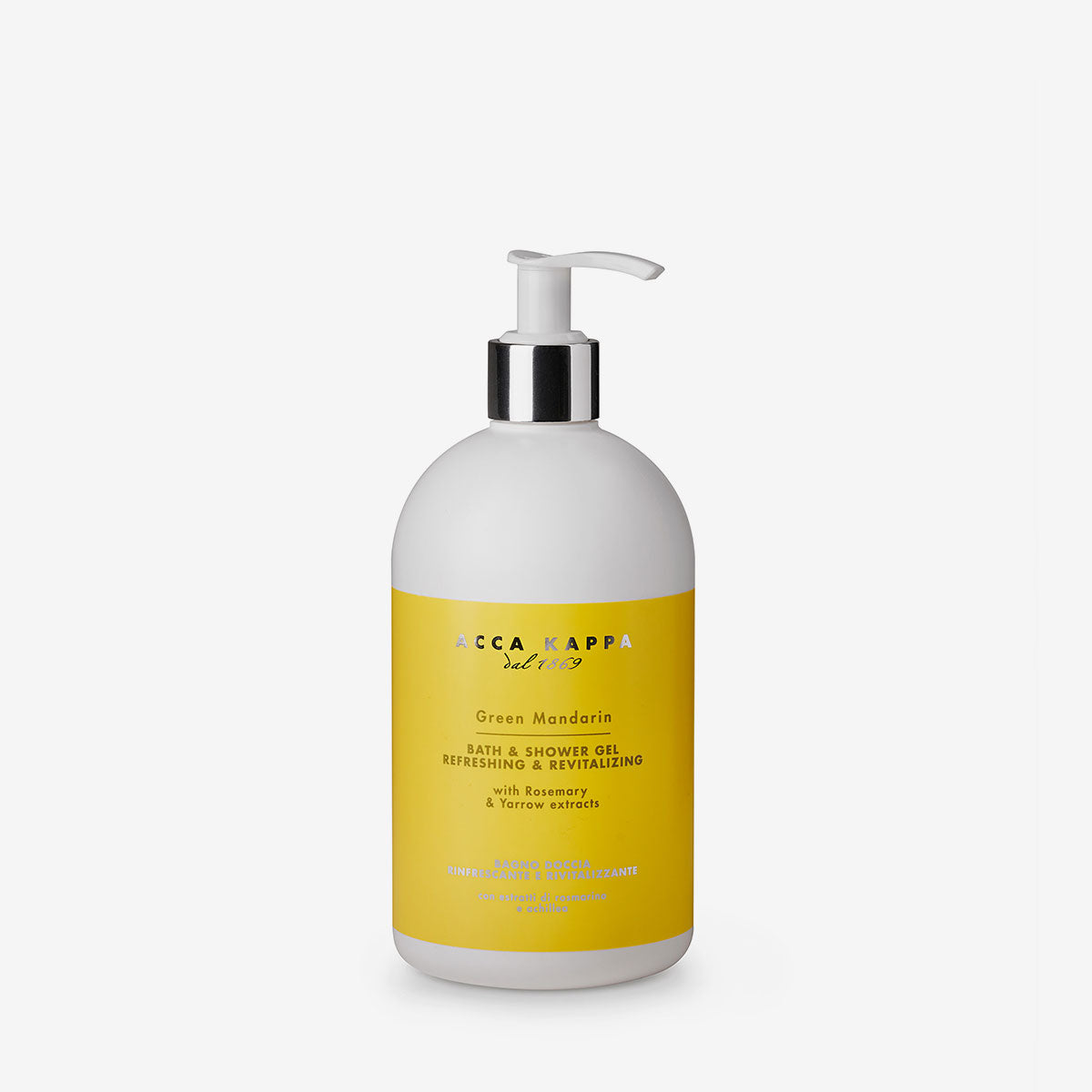 Refreshing Green Mandarin Bath & Shower Gel - Natural Citrus Body Wash for Hydrating & Relaxing - Perfect for Morning Showers & Evening Baths