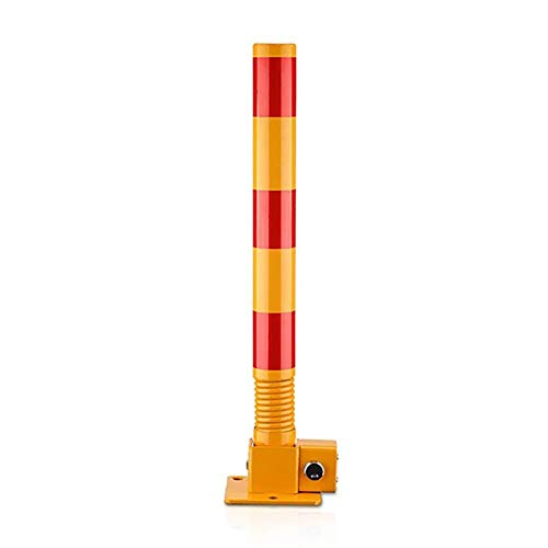 Foldable Parking Barriers with Lock - Heavy Duty Parking Bollards for Driveways, Garages & Parking Lots | Secure & Durable Parking Locks for Vehicle Protection