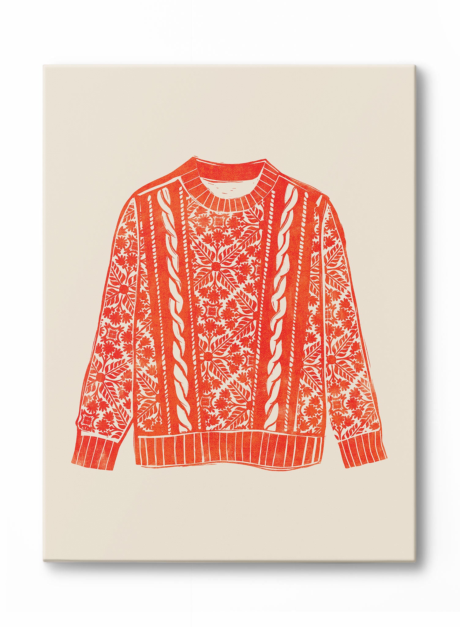 Fair Isle Sweater for Women & Men - Cozy Nordic Knit Pullover - Perfect for Winter, Christmas & Holiday Outfits