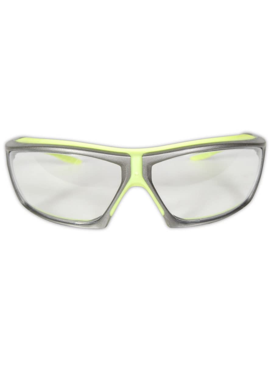 48 Pairs MAGID Hi-Vis Impact-Resistant Safety Glasses Y770 - ANSI Certified for Construction, Woodworking & Industrial Use