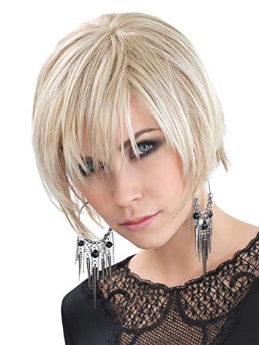 Ellen Wille Echo Wig - Light Champagne Mix Synthetic Lace Front Monofilament Bob Wig with 7