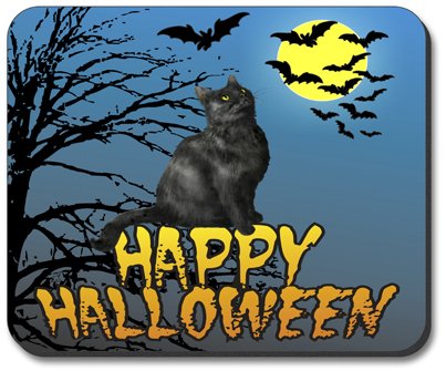 Premium Art Plates Black Cat Brand Gaming Mouse Pad - Non-Slip Rubber Base, Smooth Surface for PC, Laptop & Office Use - Perfect for Gamers, Graphic Designers & Workstations