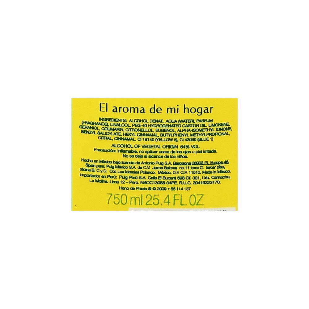 Heno De Pravia Original Eau de Cologne 22 oz (Pack of 2) - Fresh Citrus Scent for Men & Women - Perfect for Daily Use, Travel & Gifts