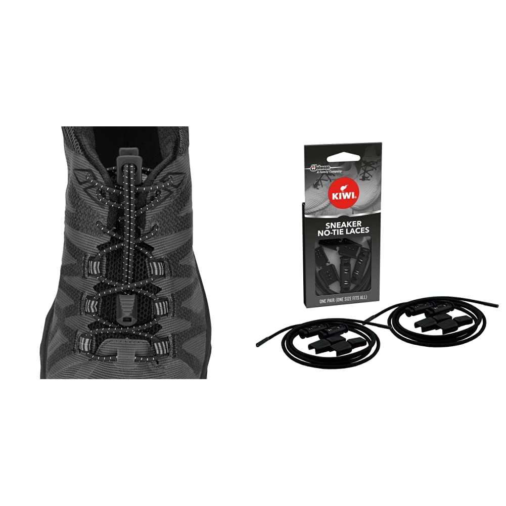 No Tie Elastic Shoelaces for Running & Sports - Nathan's Stretch Laces for Sneakers, Walking, Hiking & Workouts - Stay Secure & Comfortable During Exercise