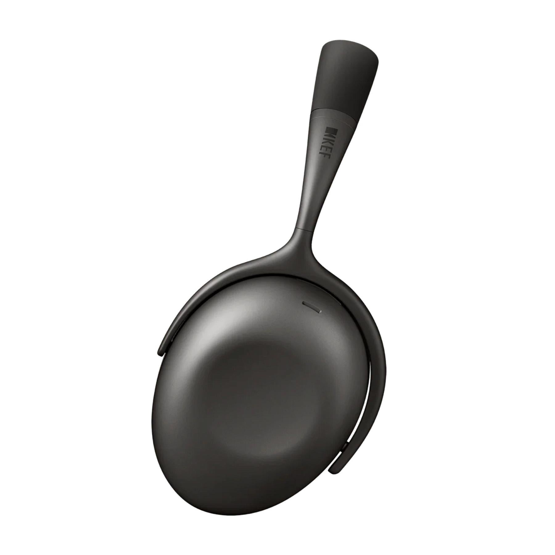 KEF Mu7 Premium Noise Cancelling Wireless Headphones - Charcoal Grey | Hi-Fi Sound, Bluetooth 5.1, 40H Playtime | Perfect for Travel, Work & Home Entertainment