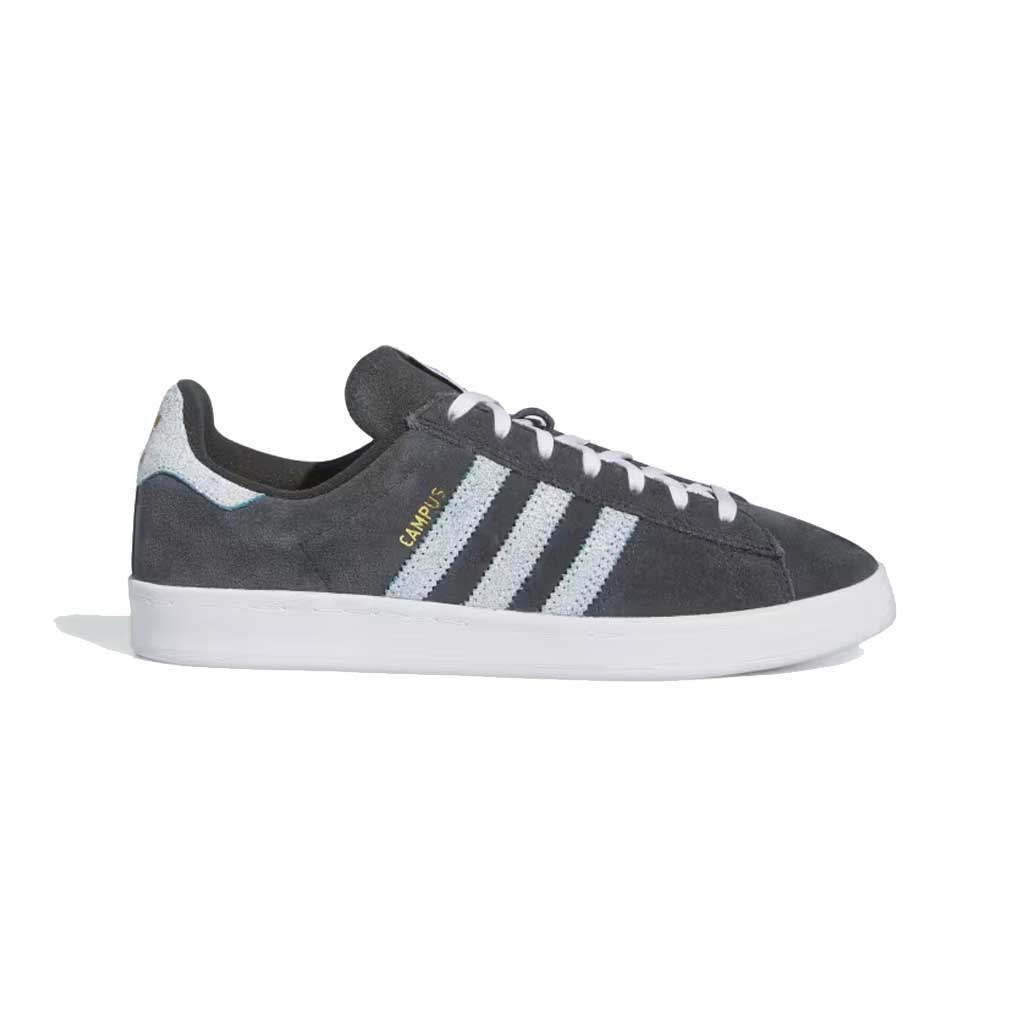 Adidas x Henry Jones Campus ADV Sneakers - Carbon, Cloud White & Light Blue Colorway | Stylish & Comfortable for Casual Wear, Street Fashion & Everyday Use
