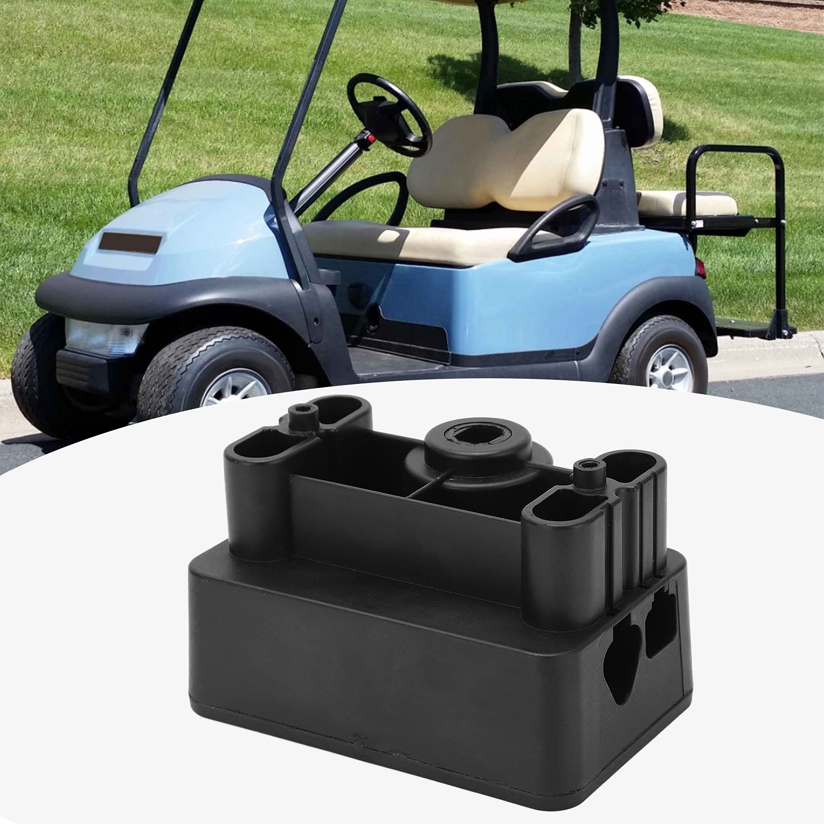 MCOR Accelerator Pedal Assembly for Club Car Precedent Golf Carts (2004-2011 Models) - Black Plastic Replacement Cart Accessories - Perfect for Golf Course Maintenance & Neighborhood Transportation
