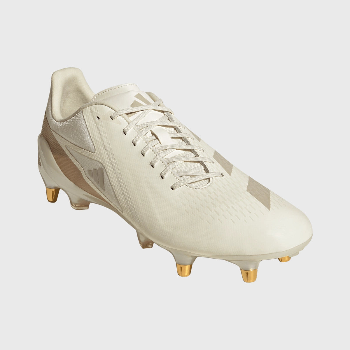 Adidas Adizero RS15 Pro SG Rugby Cleats - Off White | Lightweight & Durable for Rugby Matches & Training