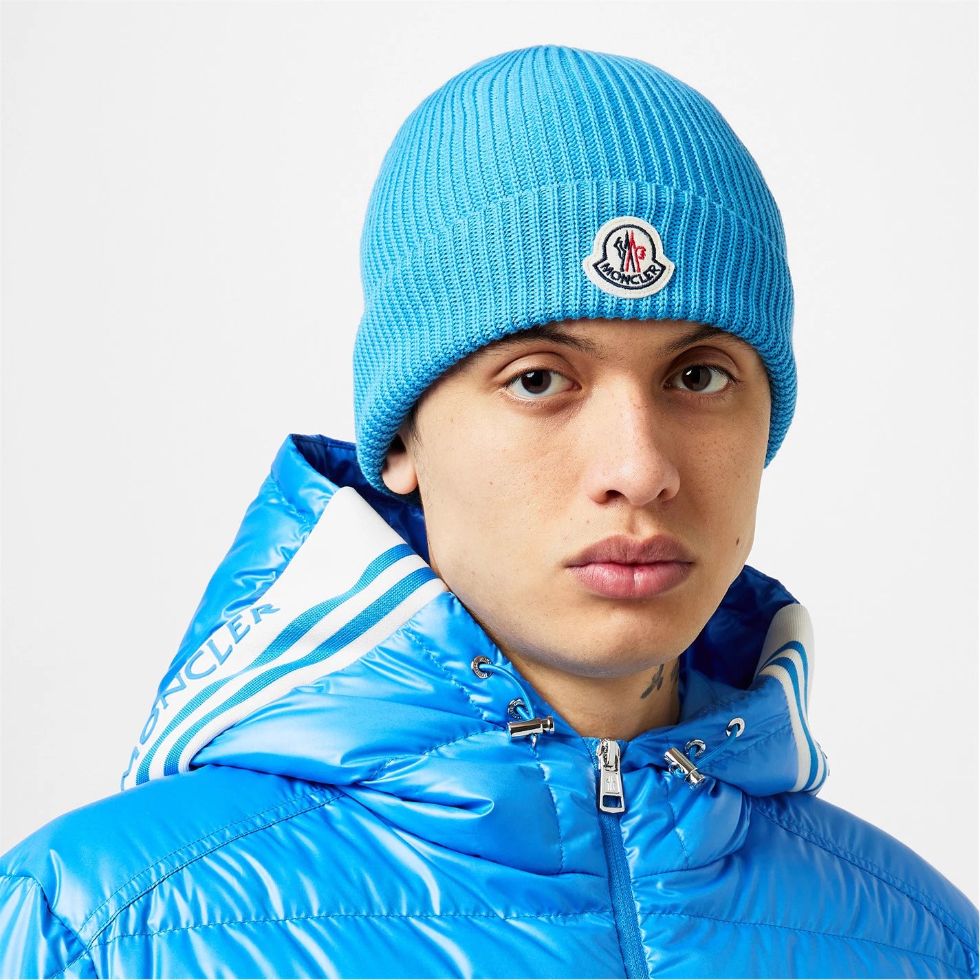 Moncler Logo Beanie - Warm Winter Knit Hat for Men & Women - Perfect for Skiing, Snowboarding & Cold Weather Fashion