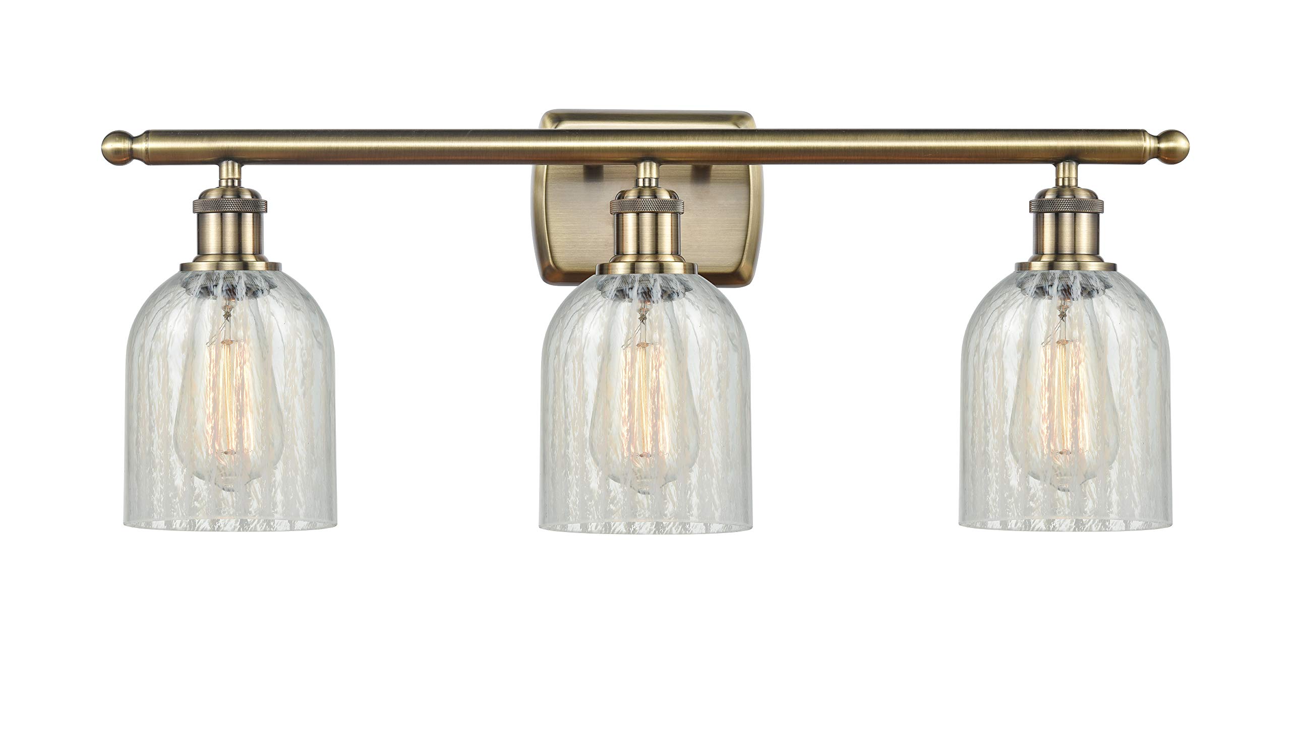 Ballston Collection 516-3W-AB-G2511-LED Modern LED Bathroom Vanity Light Fixture - Perfect for Bathroom, Powder Room & Dressing Room Lighting