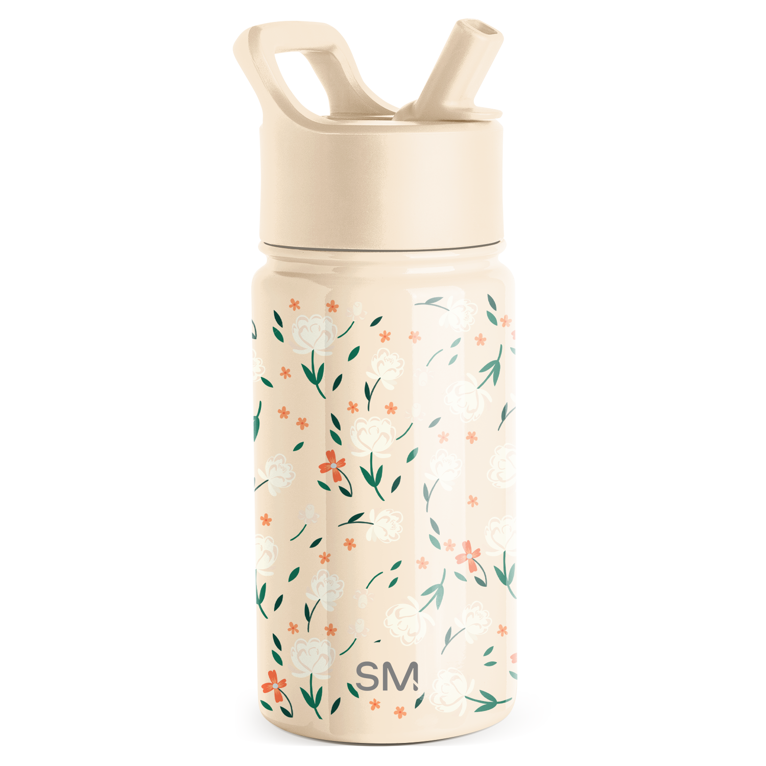 Summit Kids Water Bottle with Straw Lid - BPA Free, Leak Proof, Insulated Stainless Steel Bottle for School, Sports & Outdoor Activities