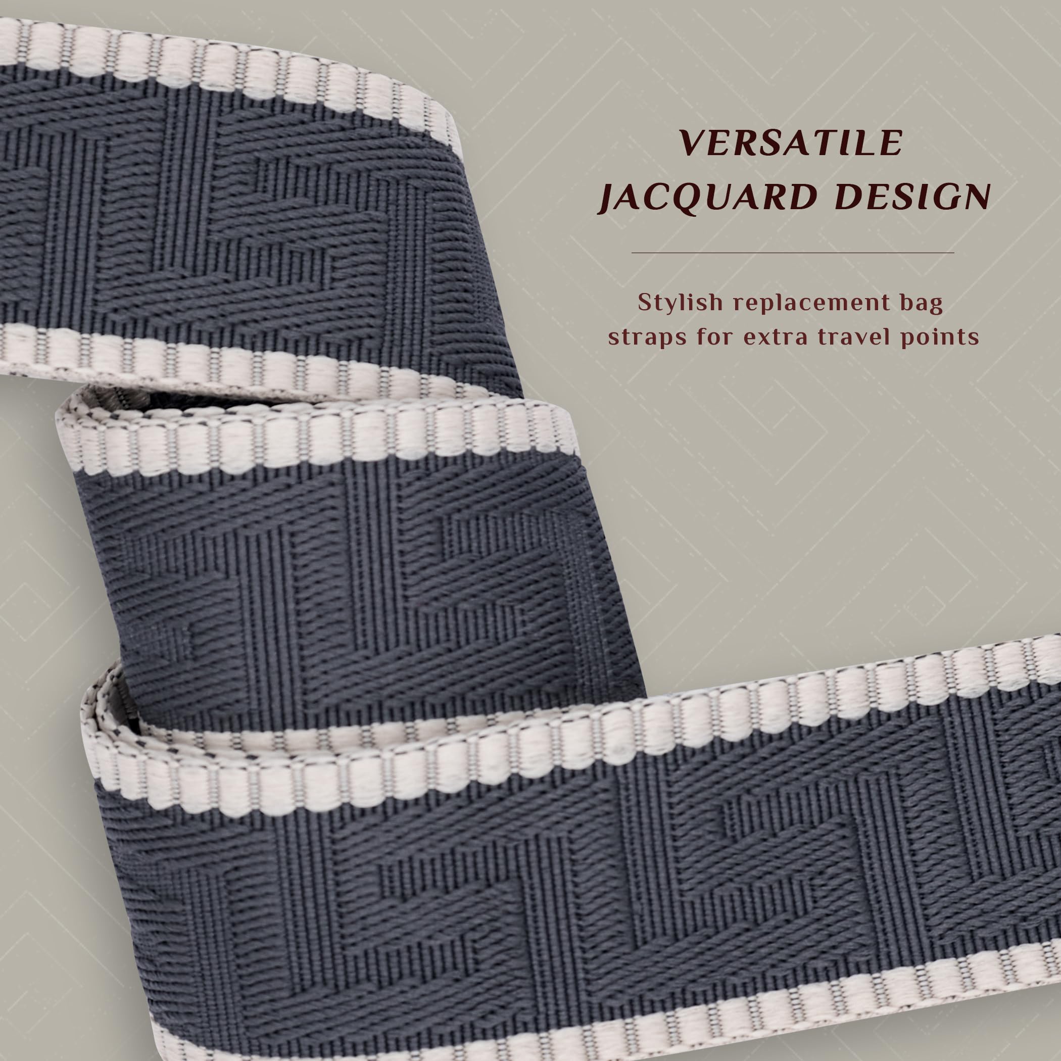 Silver Hardware Purse Strap - Adjustable Crossbody Shoulder Strap Replacement for Handbags & Purses | Perfect for Everyday Use, Travel & Fashion Accessories