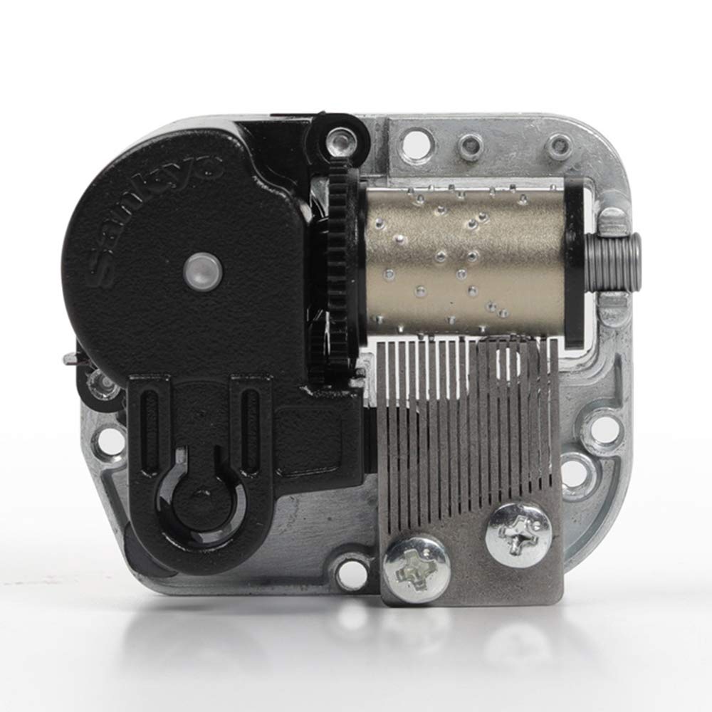 Remember Me (from Coco) Sankyo 18-Note Music Box Movement Mechanism - DIY Silver Musical Clockwork Replacement for Mini Music Box | Perfect for Craft Projects, Gift Making & Home Decor