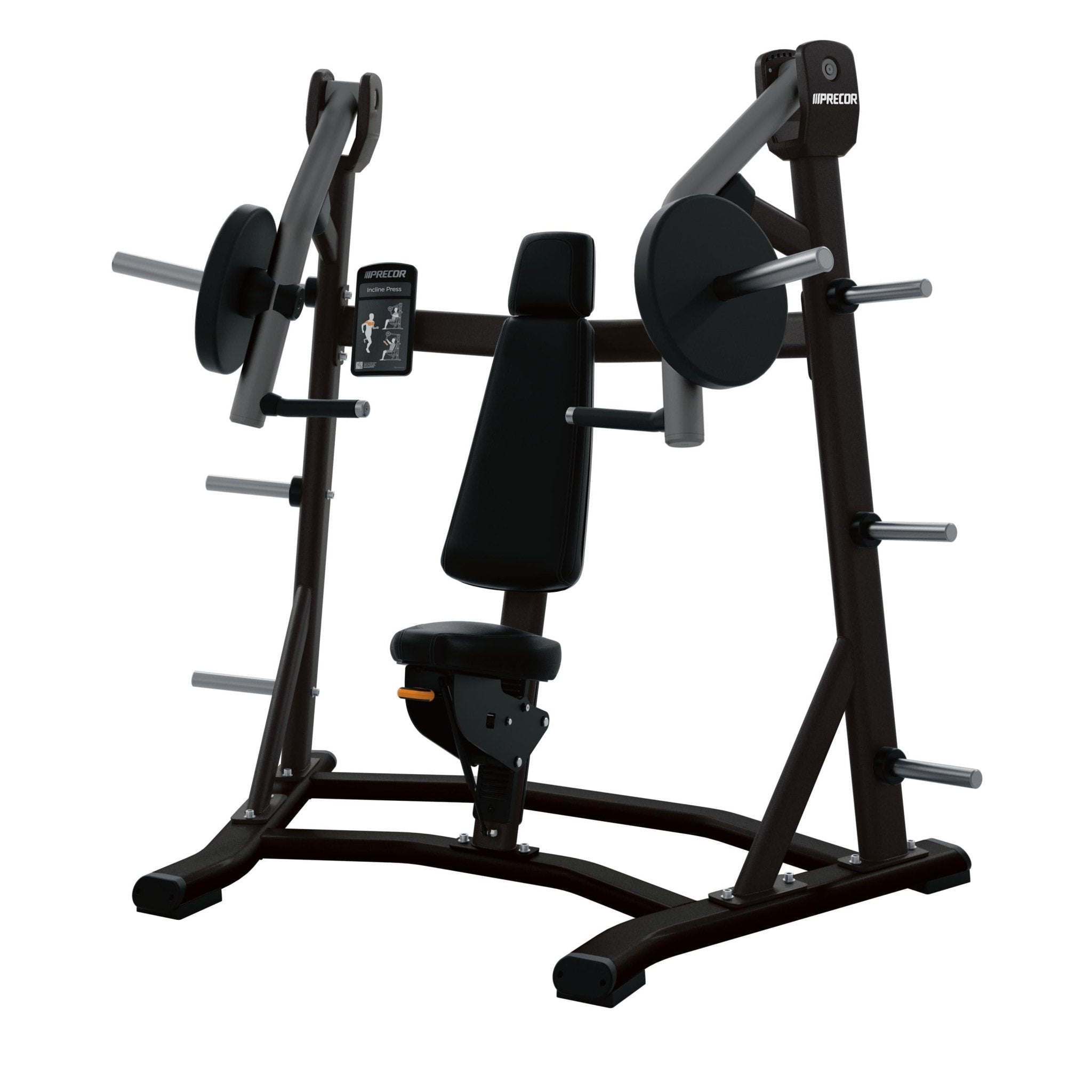 Precor Discovery Series Incline Press (DPL0541) - Commercial Grade Strength Training Equipment for Gyms & Home Fitness | Build Chest & Shoulder Muscles