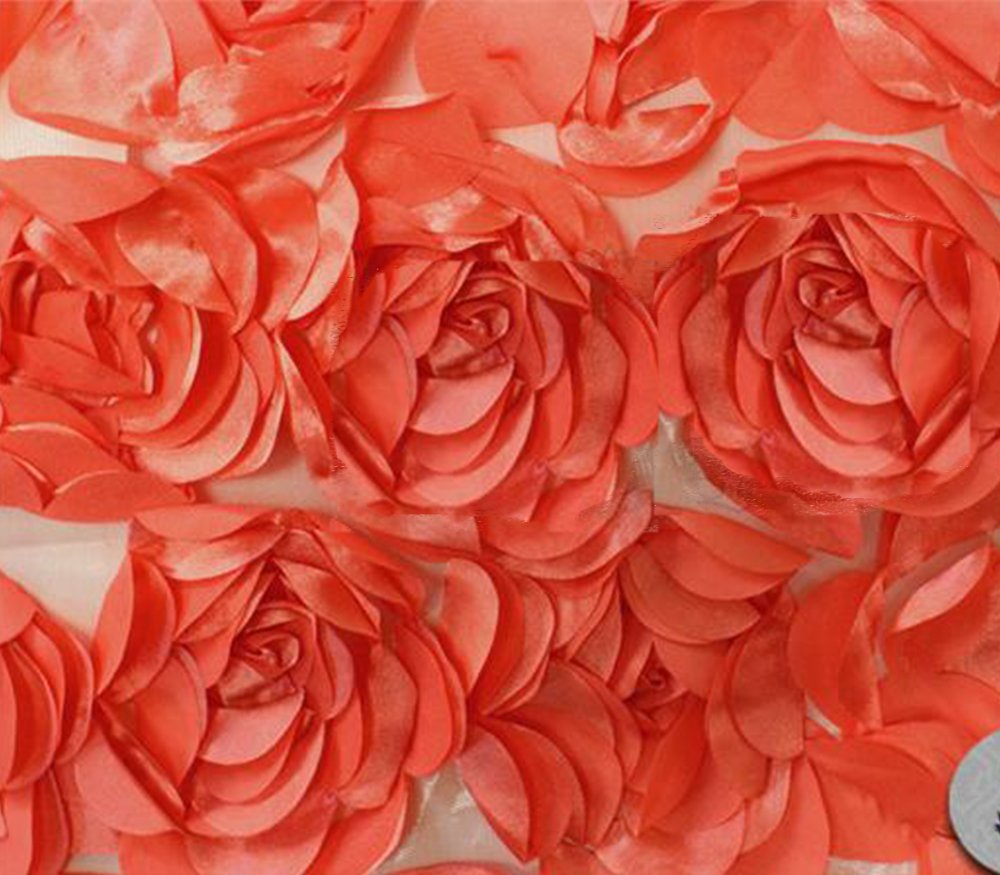 Luxury Satin Rose Bordeaux Fabric 55