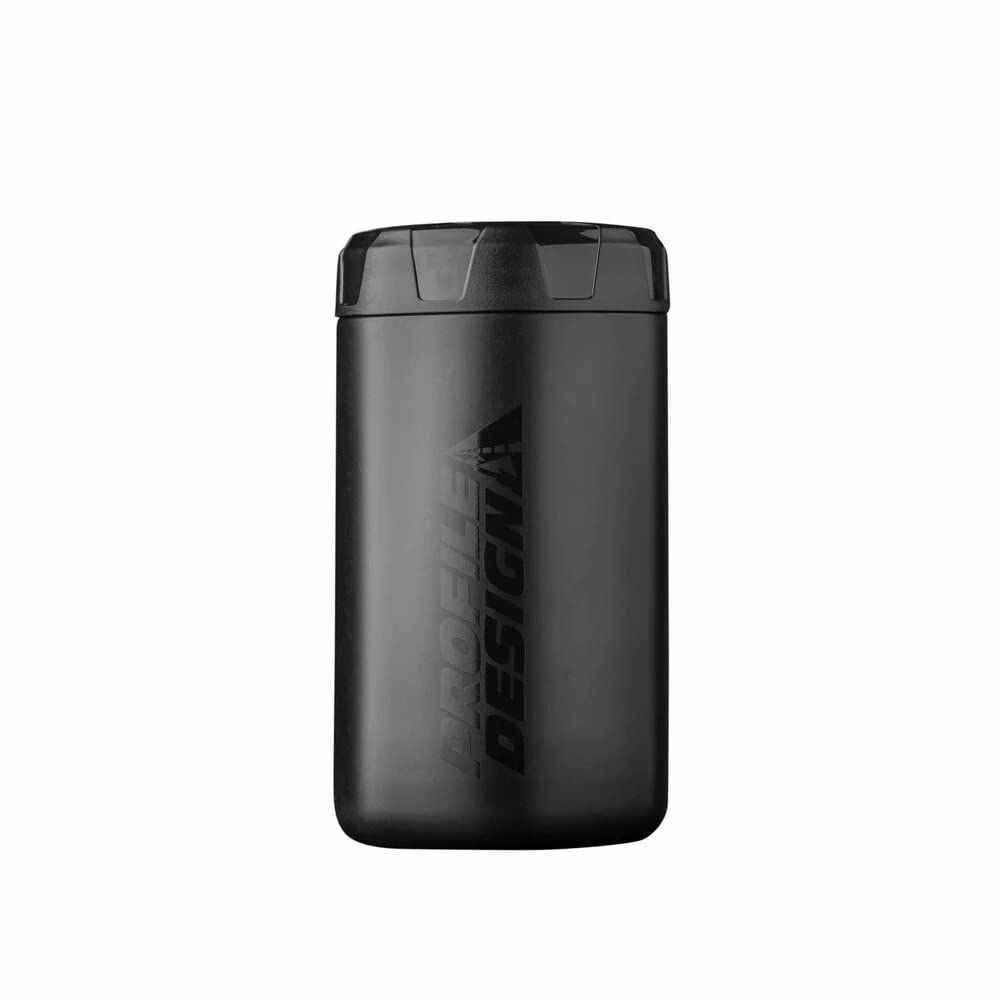 Profile Design Water Bottle Storage II - Small Black Bike Bottle Cage Holder | Perfect for Road Bikes, Mountain Bikes & Cycling Accessories Organization