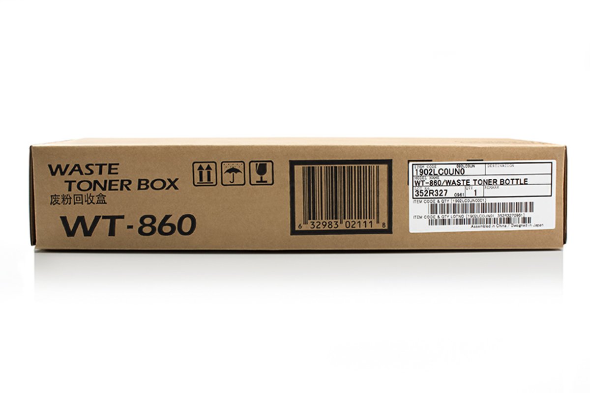 KYOCERA WT-860 Waste Toner Bottle for TASKalfa Printers - Office & Home Use