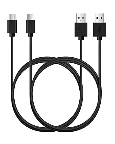 Fast Charging USB A to USB C Cable 10FT 2 Pack - High Speed Data Sync & Durable Nylon Braided Android Charger for Samsung Galaxy S10/S9/Note10, Pixel, LG - Perfect for Home, Office & Car Charging