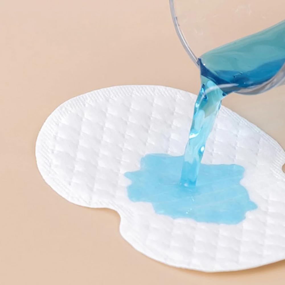 Disposable Underarm Sweat Pads - 100PCS Invisible Armpit Guards for Clothing, Comfortable & Odorless Dress Shields - Perfect for Business Attire, Formal Wear & Active Lifestyle