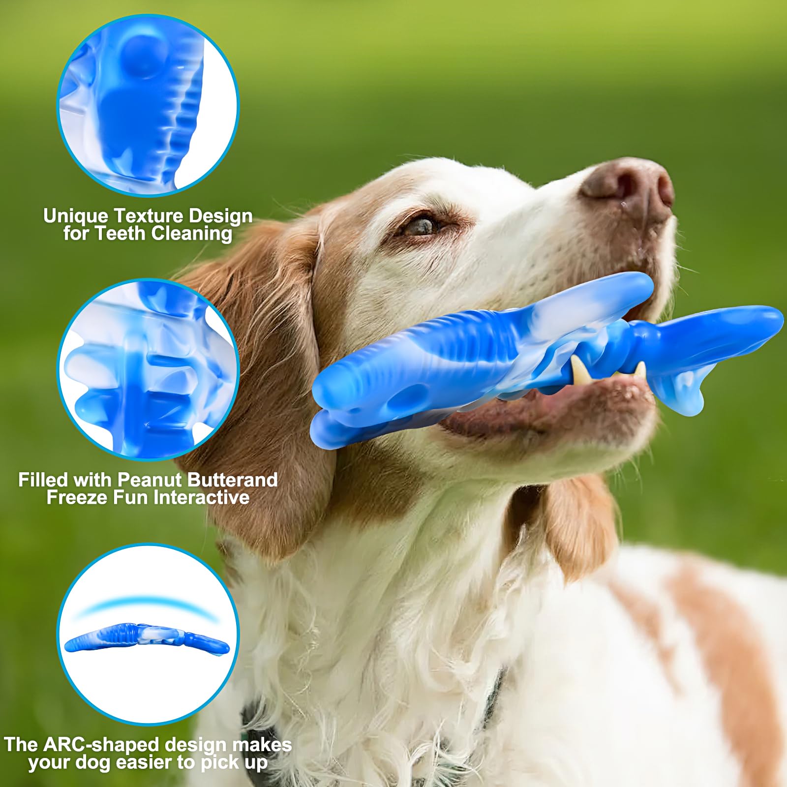 Durable PETSTA Dog Chew Toys for Aggressive Chewers - Tough Chew Toys for Large Dogs | Playtime & Training