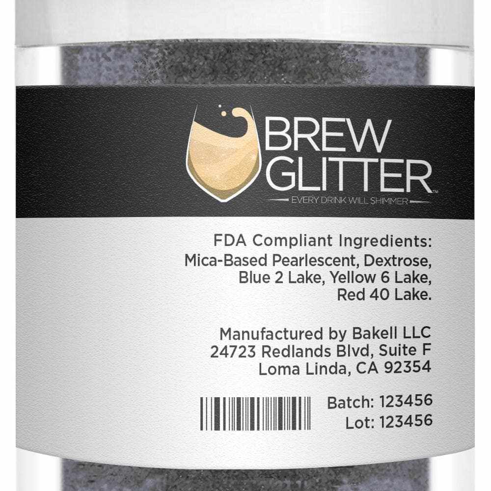 Christmas Glitter Combo Pack B - 12 Piece Set with 25g Jars for Holiday Crafts, DIY Ornaments & Festive Decorations - Premium Brew Glitter Collection