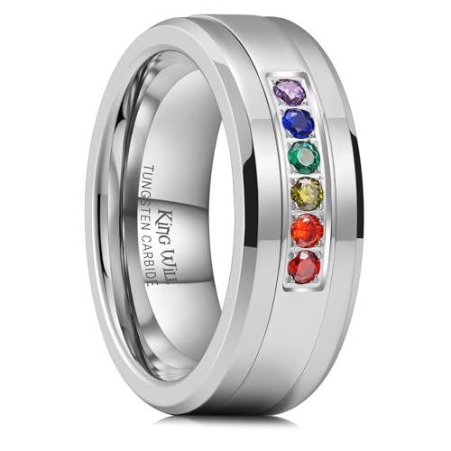Silver-Colorful CZ