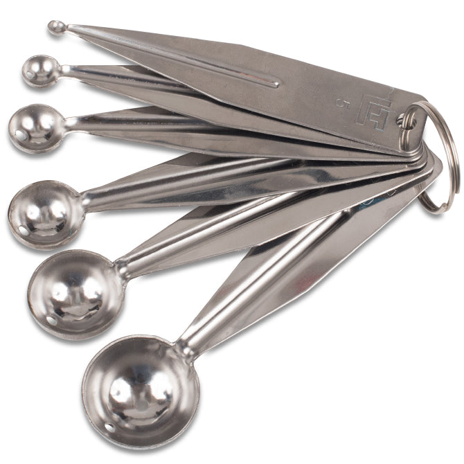 Premium Set of 6 Stainless Steel Fruit and Vegetable Scoop Tools - Perfect for Melon Balling, Avocado Slicing, and Kitchen Prep