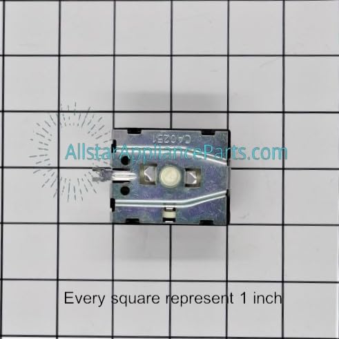 WE04X10008 Dryer Start Switch - Replacement Part for Electric Dryers - Perfect for Home Laundry Appliances & DIY Repairs