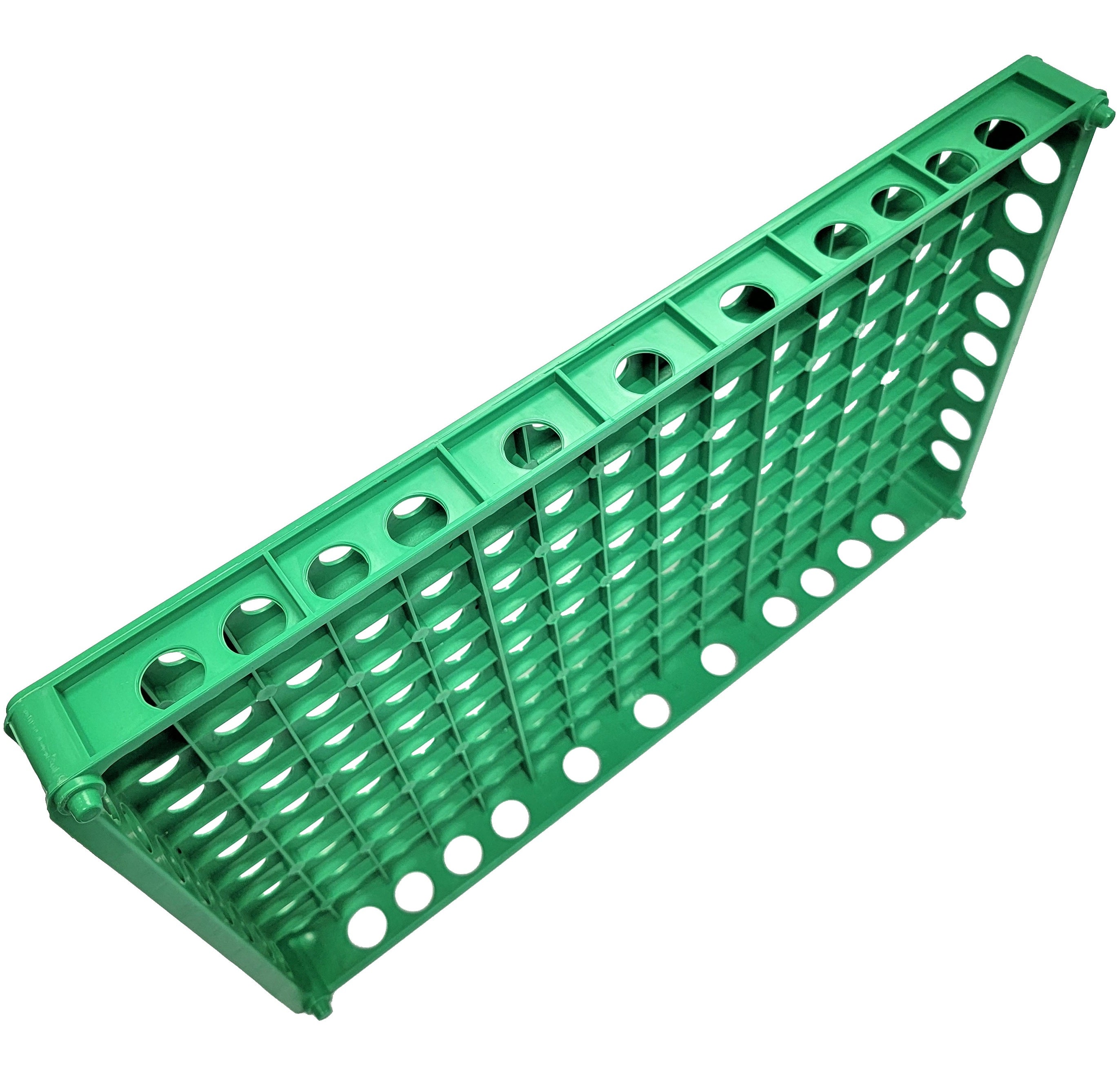 2 Pack Stackable 150 Quail Egg Capacity Plastic Trays - Perfect for Poultry Farms, Egg Storage & Farmers Market Display
