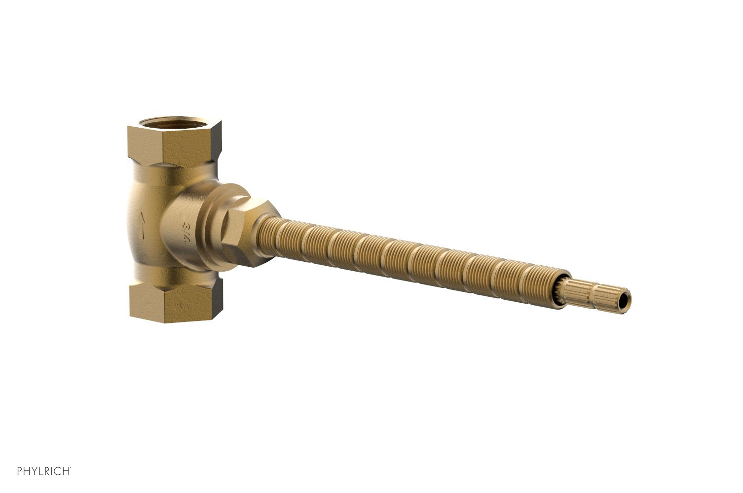 3/4 Inch In-Line Stop and Volume Control Valve - 80002125 - Perfect for Plumbing, Irrigation, and Water Flow Regulation Systems