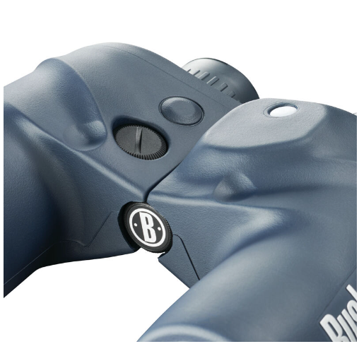 Bushnell 7x50mm Waterproof Marine Binoculars with Built-in Compass - High Power Binoculars for Boating, Sailing & Outdoor Adventures (Blue)