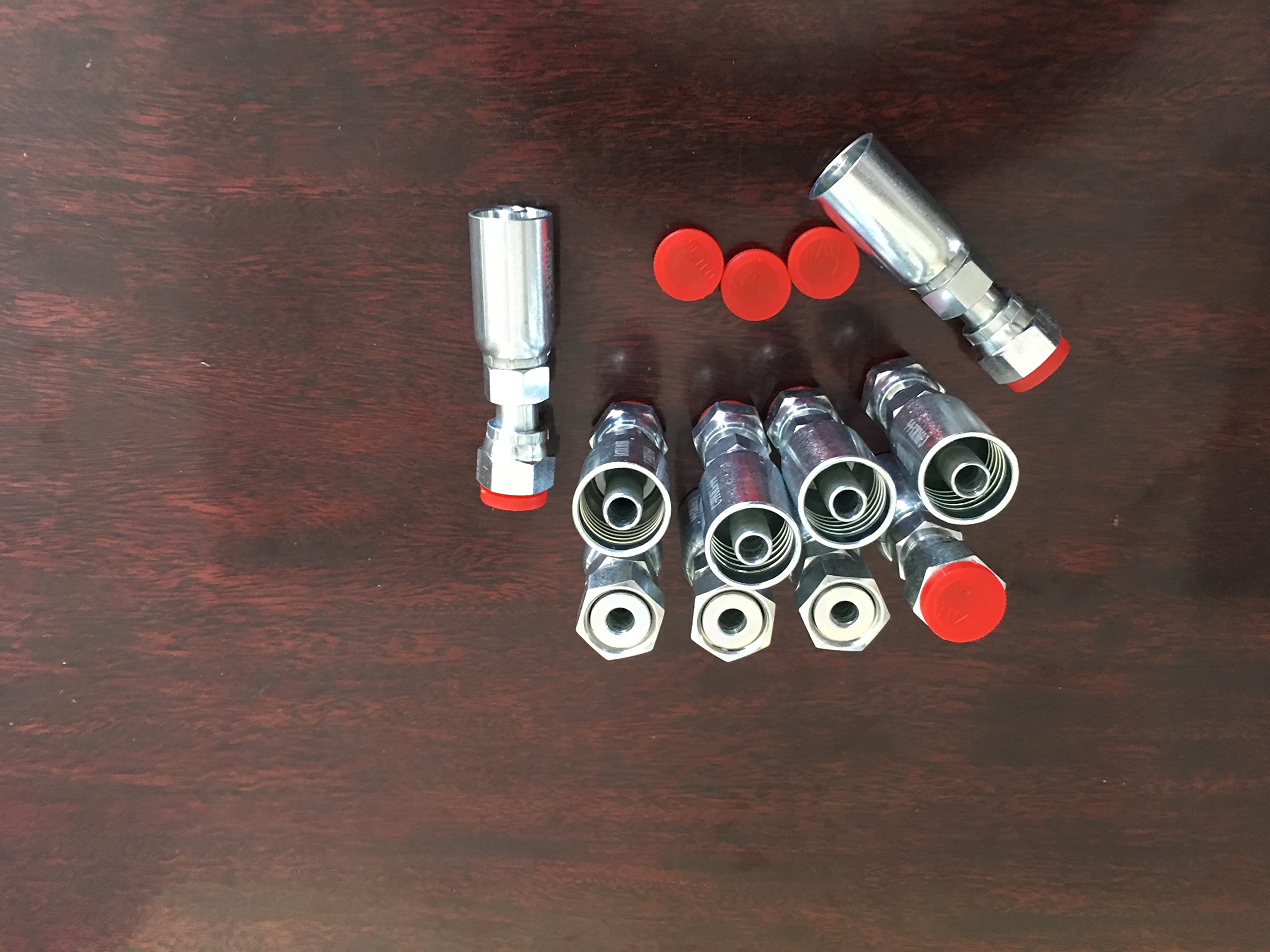 10 Pack Female Flat Face Seal 3/8