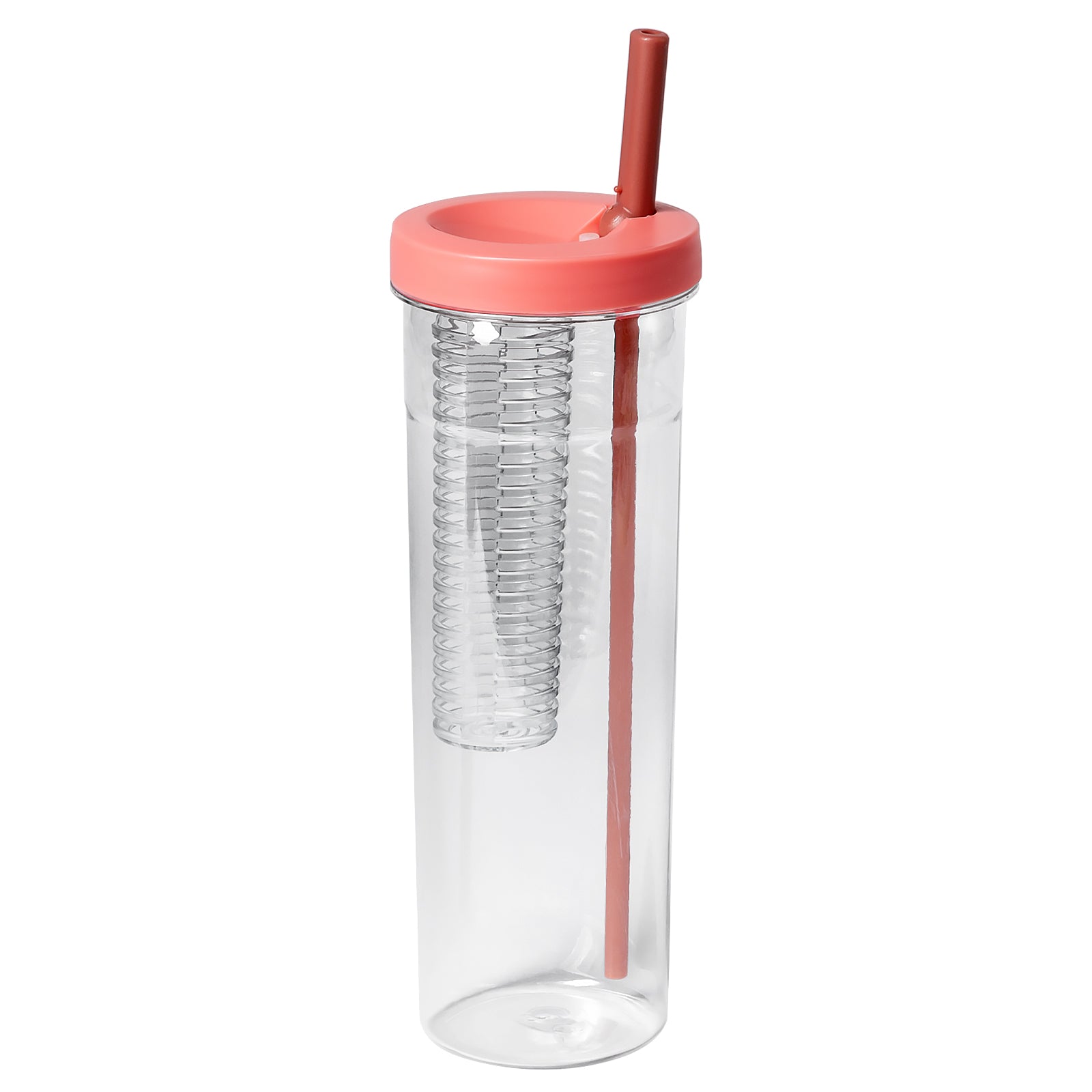 23Oz Plastic Straw Cup - BPA-Free Reusable Tumbler with Lid and Straw for Kids, Adults - Perfect for School, Office, Travel, and Outdoor Activities