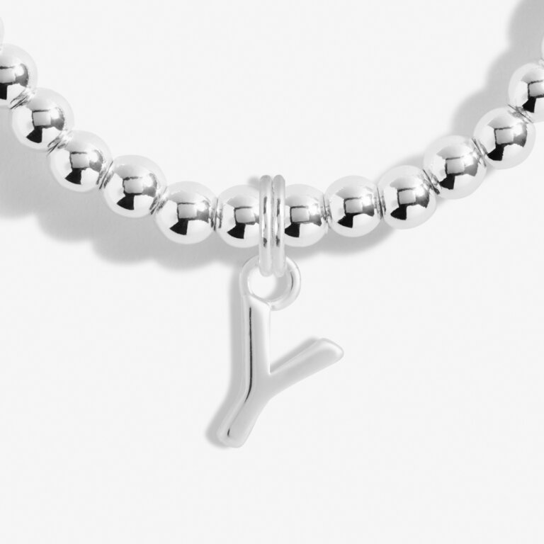 Joma Jewellery Alphabet 'Y' Bracelet - Elegant Initial Charm for Women - Perfect for Gifts, Birthdays & Everyday Wear