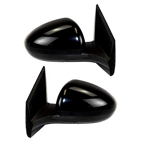New Pair of Power Door Mirrors Compatible with 2012 Chevrolet Sonic - GM1320433, 95935004, 95935005 - Easy Installation & Adjustable for Safe Driving
