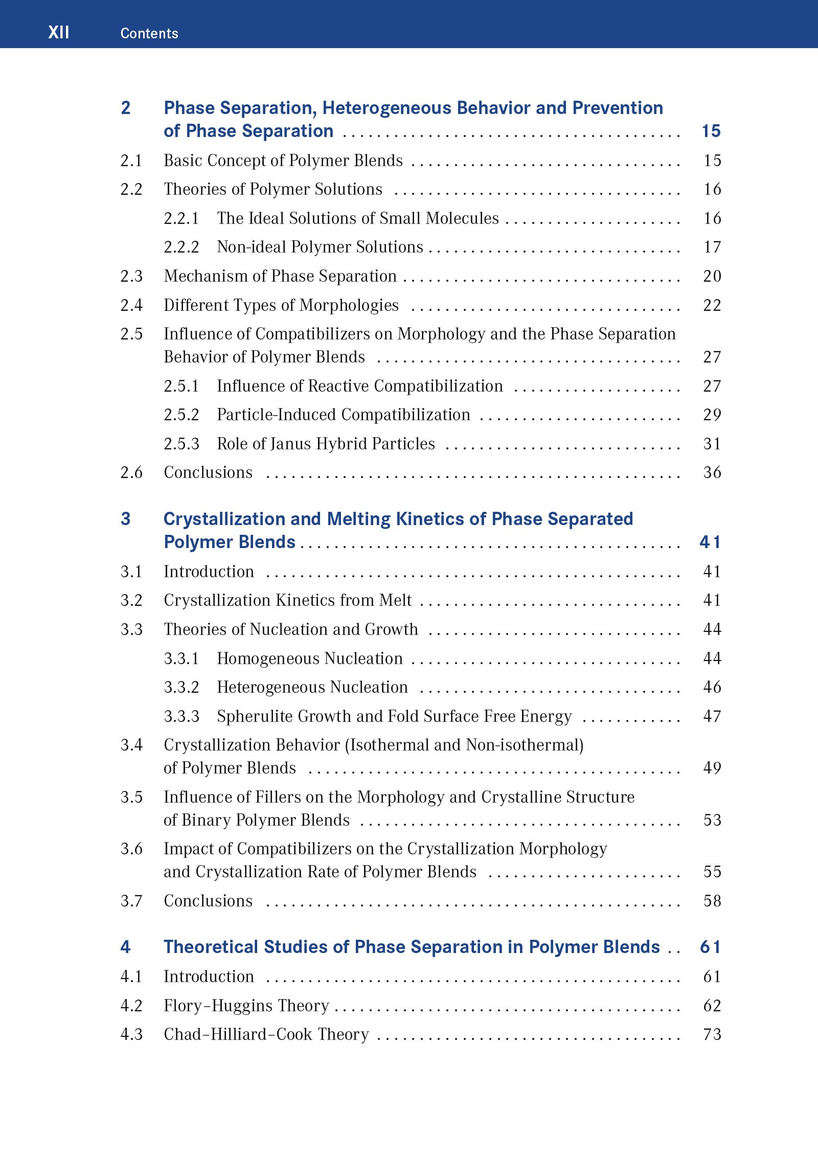 Polymer Blends Phase Separation: Materials, Characterization, Properties & Applications | Advanced Polymer Research for Industrial & Biomedical Uses