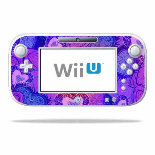 MightySkins Custom Skin Wrap Sticker for Nintendo Wii U Gamepad Controller - Durable Protective Cover with Unique Designs | Perfect for Gaming Enthusiasts & Personalized Console Protection