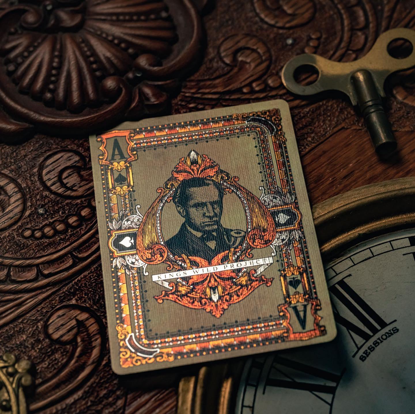 Sherlock Holmes Playing Cards - Premium Deck by Kings Wild Project - Perfect for Poker, Magic Tricks & Collectors