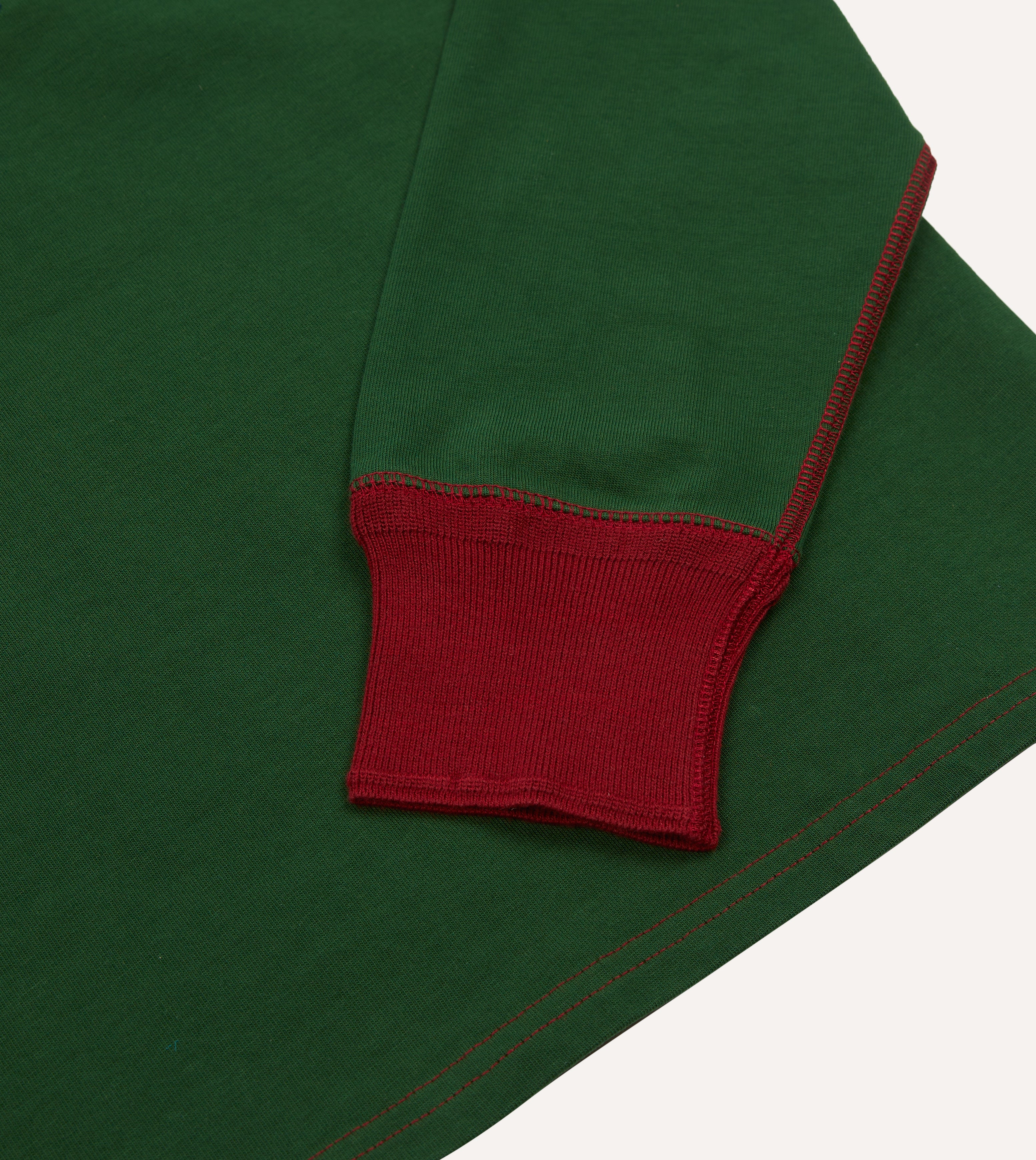 Green Via Ferrata Cotton Long Sleeve Hiking T-Shirt for Men & Women - Breathable Outdoor Adventure Shirt for Climbing, Trekking & Camping