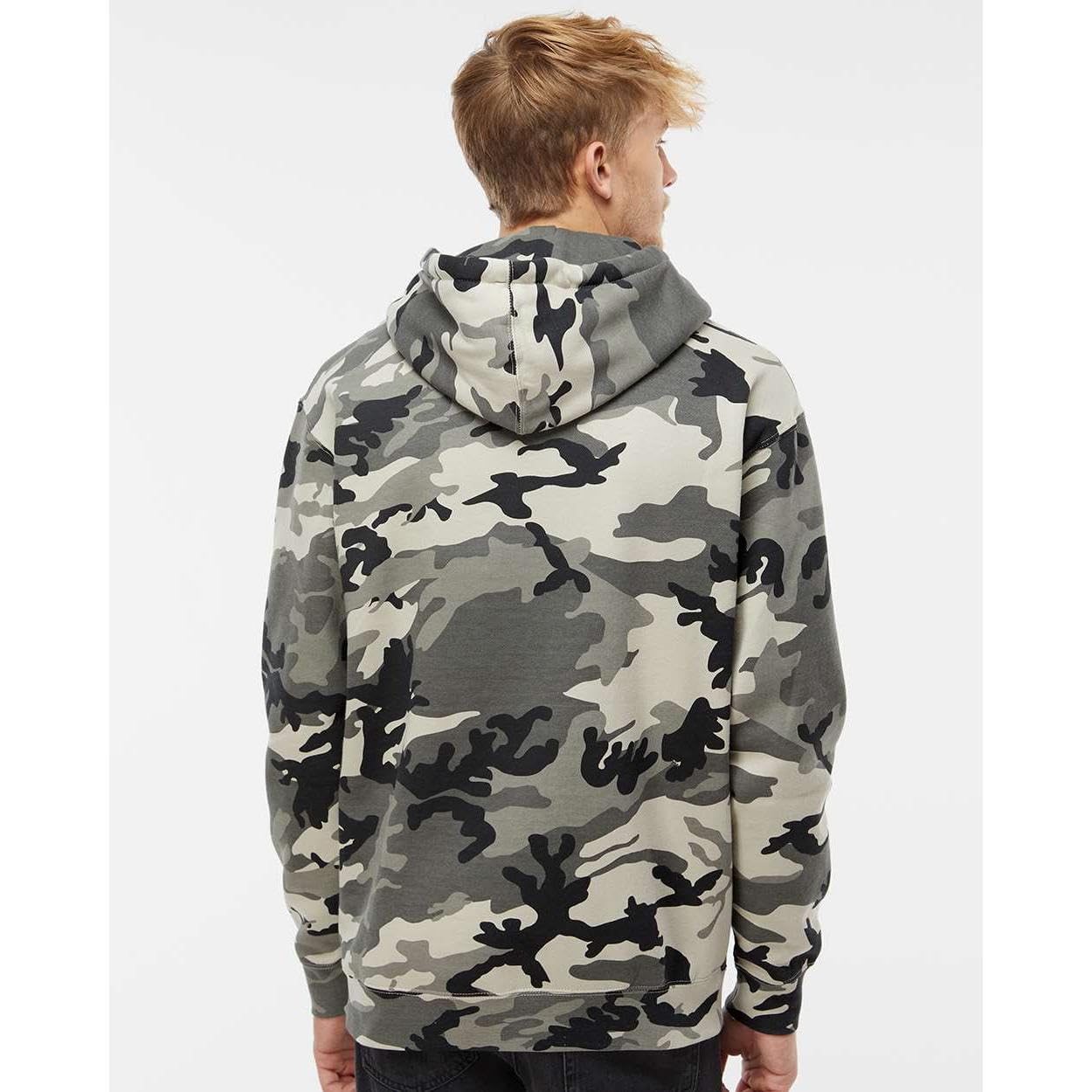 INK STITCH Men's Hooded Sweatshirt - Soft Cotton Pullover Hoodie for Casual Wear, Gym & Outdoor Activities