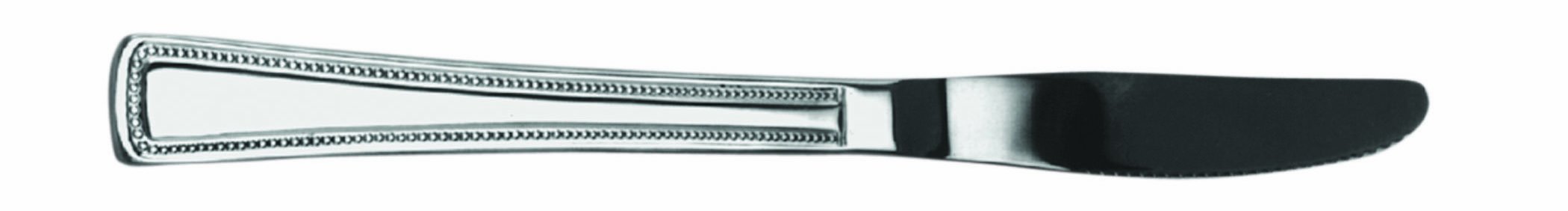 Crestware Contessa 12-Piece Stainless Steel Dinner Knife Set - Elegant Flatware for Formal Dining, Restaurants & Home Entertaining